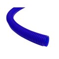 Kable Kontrol Kable Kontrol® Convoluted Split Wire Loom Tubing - 1" Inside Diameter - 10' Length - Blue WL905-10-BLUE